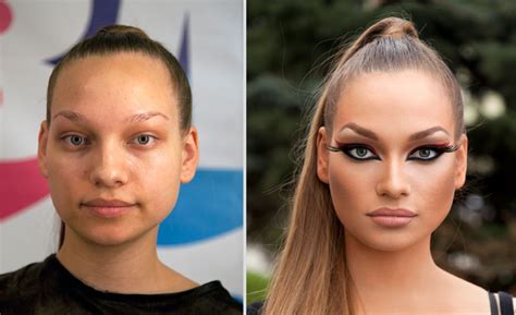 Mind Blowing Makeup Transformations Before And After 20 Photos