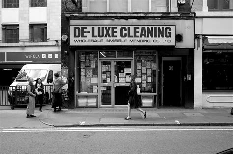 De Luxe Cleaning Everyday London Street Scene Paul Steptoe Riley