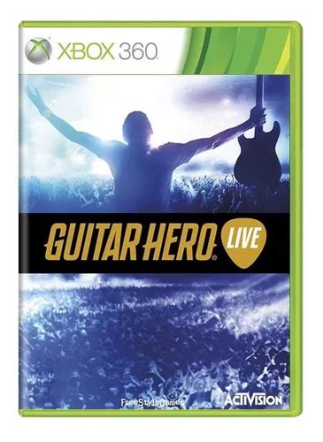 Guitar Hero Live Xbox 360 Mídia Física Pronta Entrega Parcelamento Sem Juros
