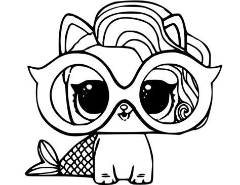 Pets coloring pages to print. LOL Dolls Coloring Pages - Best Coloring Pages For Kids ...