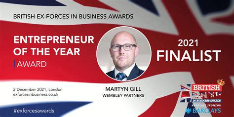 Martyn Gill Named As Finalist In Ex British Forces Business Awards Cynam