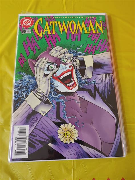 Catwoman 65 February 1999 Dc Comics Grayson Balent Joker Comic Books