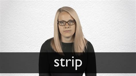 How To Pronounce Strip In British English Youtube