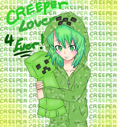 Minecraft Creeper Girl By Nanithekitty On Deviantart Minecraft Anime Minecraft Minecraft Fan Art