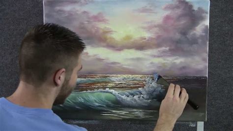 Paint With Kevin Hill Sunset Beach Tutoriales De Pintura Al óleo