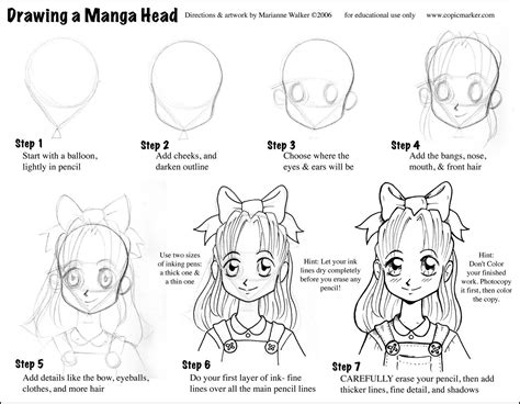 Mangaheadtutorial Manga Tekenen Leer Tekenen Tekenen