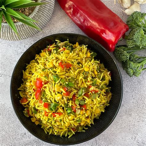 Garlic Turmeric Rice Tasty Recipes Sa