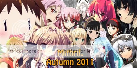 Nova Temporada De Animes Autumn 2011 Mithril