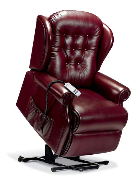 You should consult with the manufacturer before purchasing. Lynton Standard Leather Electric Riser Recliner - Sherborne Upholstery