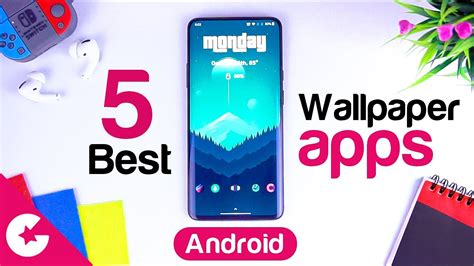 Top 5 Best Free Wallpaper Apps For Android Youtube
