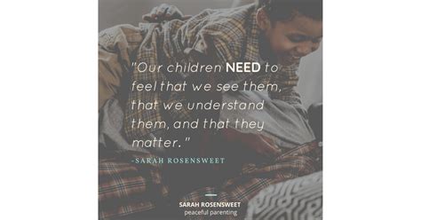 Our Children NEED to Feel Seen • Sarah Rosensweet
