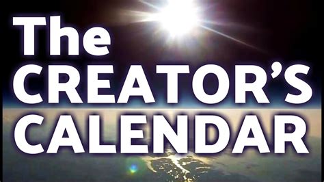 The Creators Calendar Youtube