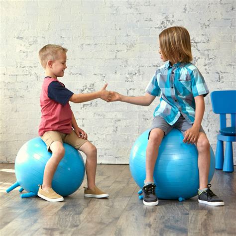 Gaiam Kids Stay N Play Childrens Balance Ball Flexible