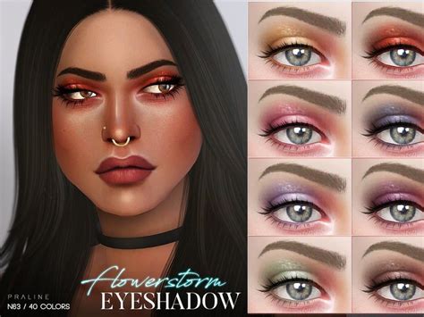 Pralinesims “ Glittery Eyeshadow In 40 Colors • Download