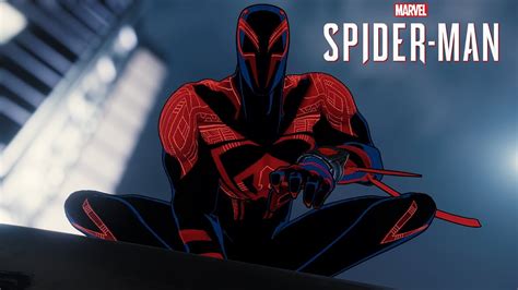 Spider Man Pc Across The Spider Verse Movie Spider Man 2099 Suit Mod