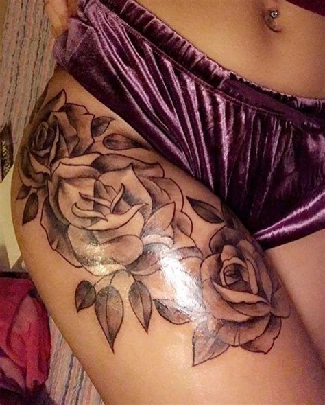 Pinterest ~girly Girl Add Me For More😏 Thigh Tattoos Women Hip
