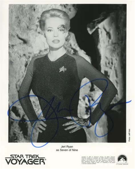 Jeri Ryan Actress Star Trek Voyager Autographed 8x10 Photo 2250 Picclick