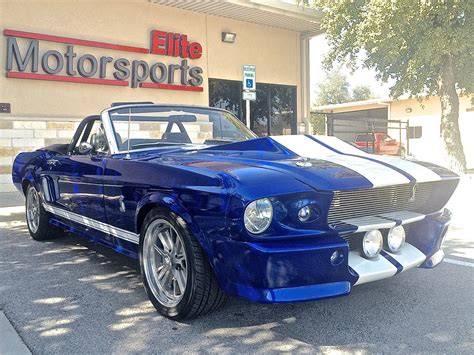1968 Restomod Shelby Mustang Convertible At Elite Motorsports Atx