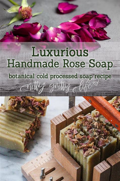 Diy Bath And Beauty Luxurious Rose Cold Process Soap Recipe