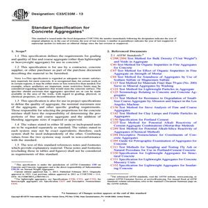 Astm C C M Standard Specification For Concrete Aggregates