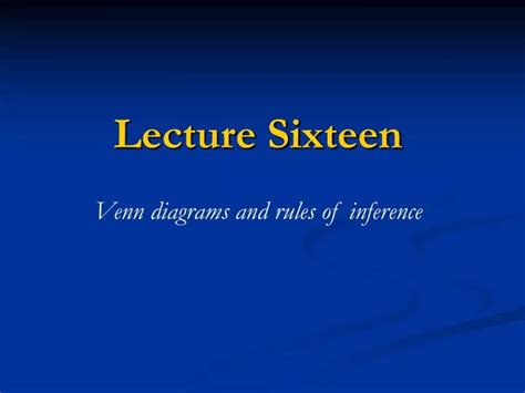 Ppt Lecture Sixteen Powerpoint Presentation Free Download Id1735935