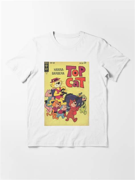 Top Cat T Shirt For Sale By Wokswagen Redbubble Top Cat T Shirts