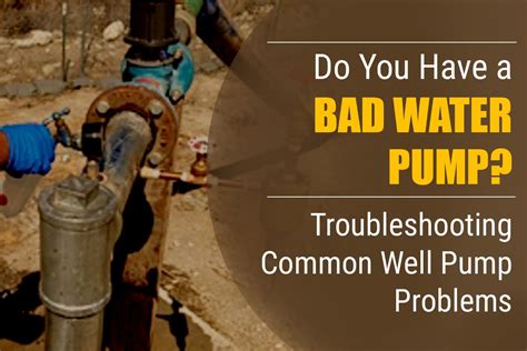 This is because such pumps are usually found at a depth of 300 feet below ground level. Pin on Residential and Commercial Water Well Pump Tips