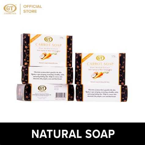 Gt Carrot Soap 120g Set Of 5 Lazada Ph