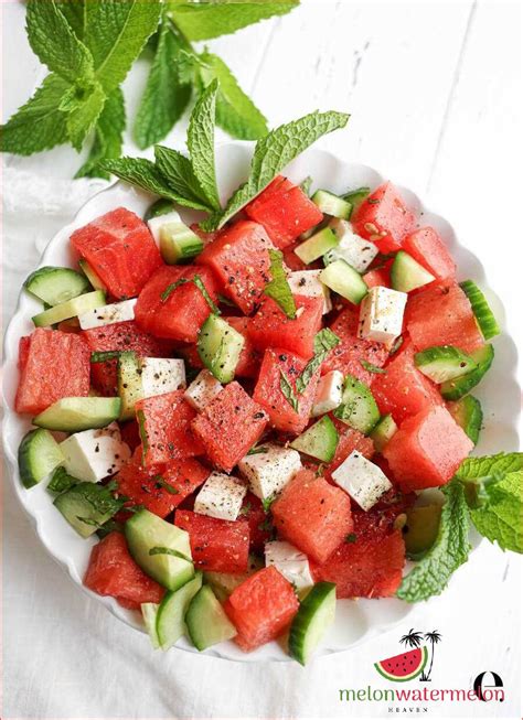 Simple And Refreshing Watermelon Salad Recipe Step By Step Guide
