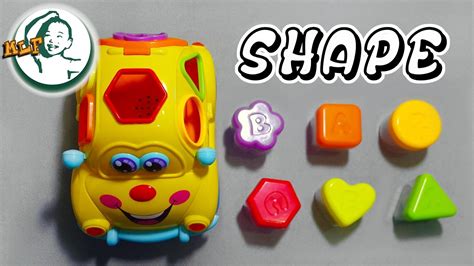 Learn Shapes With Shape Sorting Car Youtube