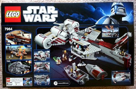 Lego Star Wars 7964 Republic Frigate Set Clone Wars New In Box