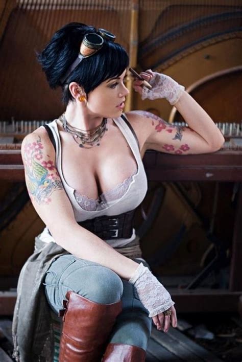 A Cleavage To Shame The Alps Style Steampunk Steampunk Cosplay Steampunk Fashion Women