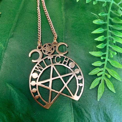 Pentagram Necklace Etsy