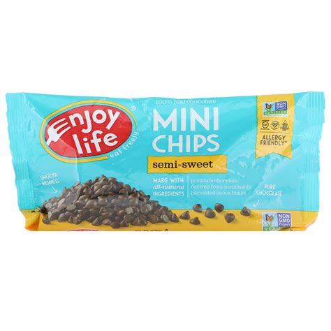Enjoy Life Foods Mini Chips Semi Sweet Chocolate 10 Oz 283 G Iherb