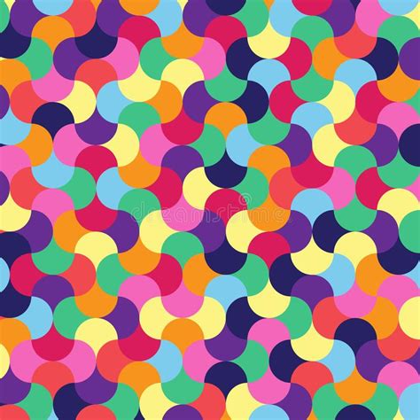 Abstract Mosaic Background Colorful Vector Illustration Stock Vector