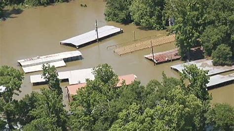 Floodwaters Swallow Camps Near Krotz Springs