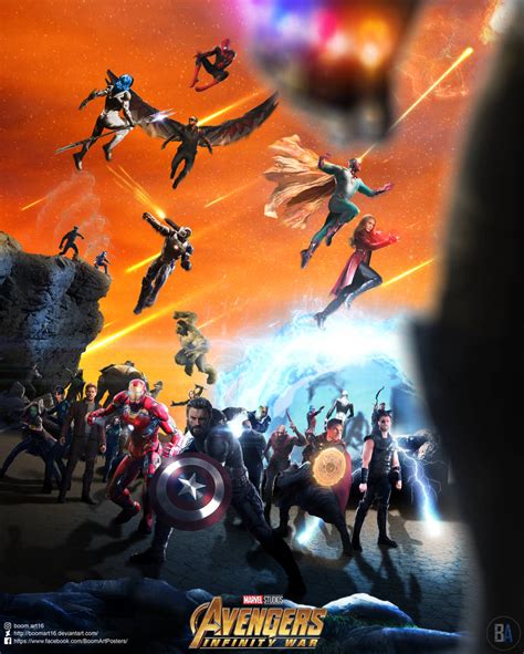 Marvels Avengers Infinity War 4k Poster By Boomart16 On Deviantart