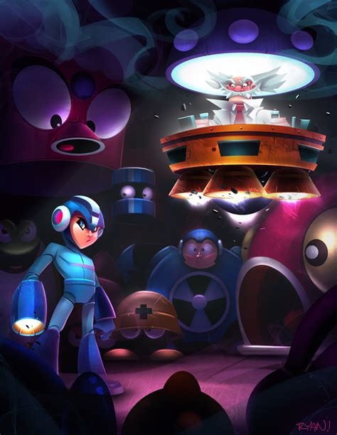 Mega Man Tribute By Frogbillgo On Deviantart