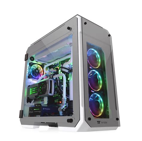 Thermaltake Introduce Il New View 71 Tempered Glass Snow Edition Full