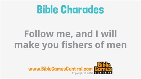 Bible Charades Mobile Friendly Cards And Free Printable Cards
