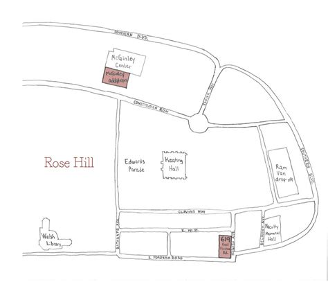 Fordham Rose Hill Map