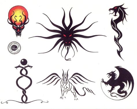 Small Tribal Dragon Tattoos | tags dragon tattoos art tattoos art designs tattoos art work ...
