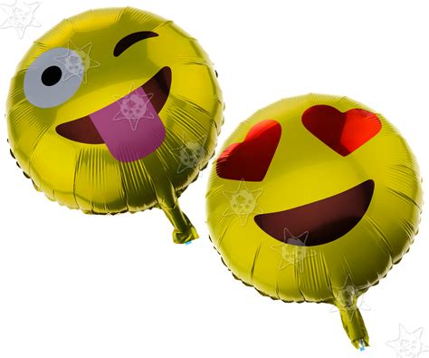 16 X 18 Foil Emoji Helium Balloon Happy Birthday Party Smiley Wink