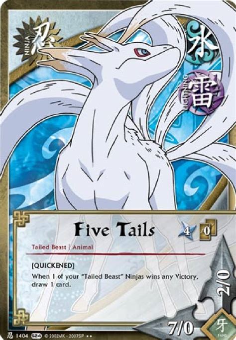 The Five Tailed Beast Kokuo Tg Card By Puja39 On Deviantart