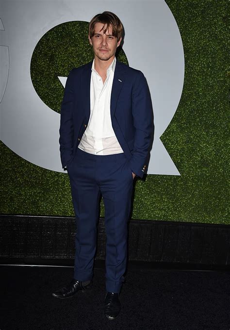 Actor Xavier Samuel Attends The 2014 Gq Men Of The Year Party At