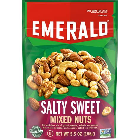 Emerald Nuts Salty Sweet Mixed Nuts 55 Oz