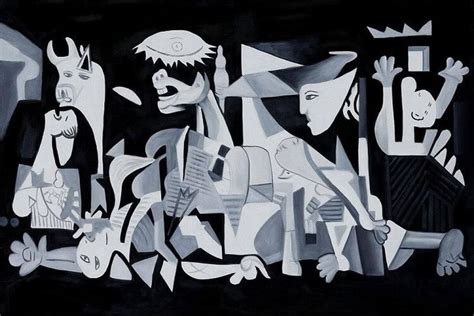 Top 10 Most Famous Paintings In The World Picasso Guernica Pablo