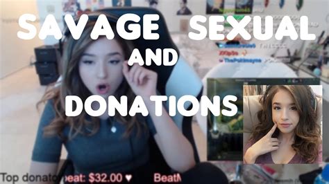 Pokimane Sexual And Savage Donations League Of Legends Compilation Youtube
