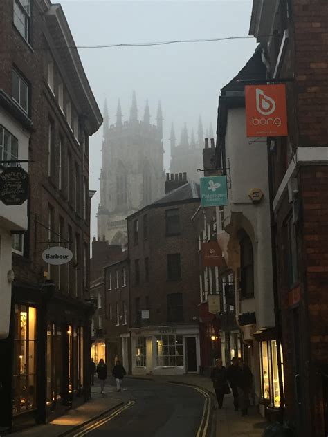 Misty Shot Of York Minster This Evening Rcasualuk