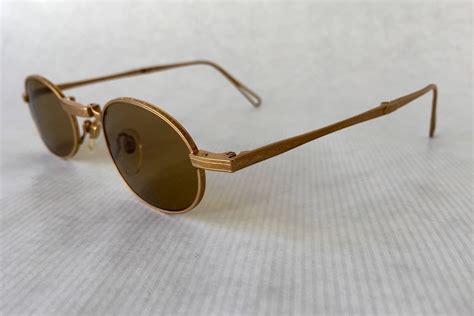 Matsuda 10609 18k Gold Folding Vintage Sunglasses New Old Stock Made In Japan